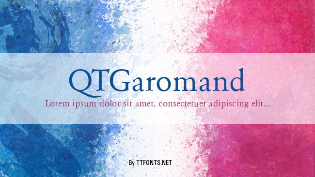 QTGaromand example