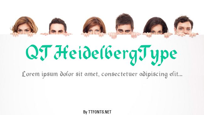 QTHeidelbergType example