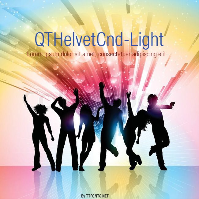 QTHelvetCnd-Light example