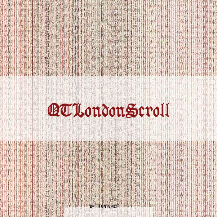 QTLondonScroll example