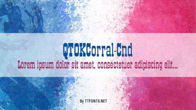 QTOKCorral-Cnd example