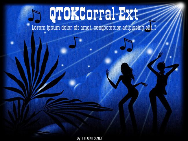 QTOKCorral-Ext example