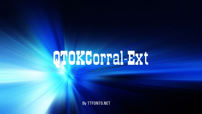 QTOKCorral-Ext example