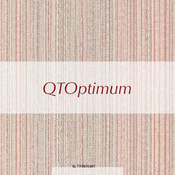 QTOptimum example
