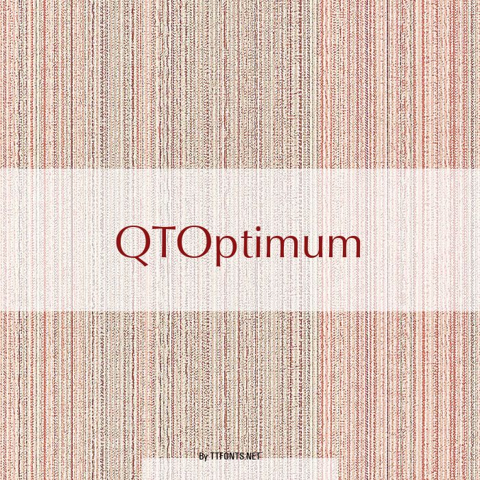 QTOptimum example