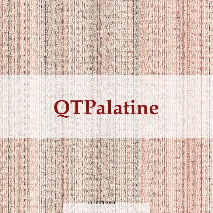 QTPalatine example