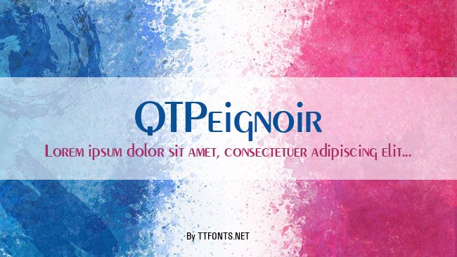 QTPeignoir example