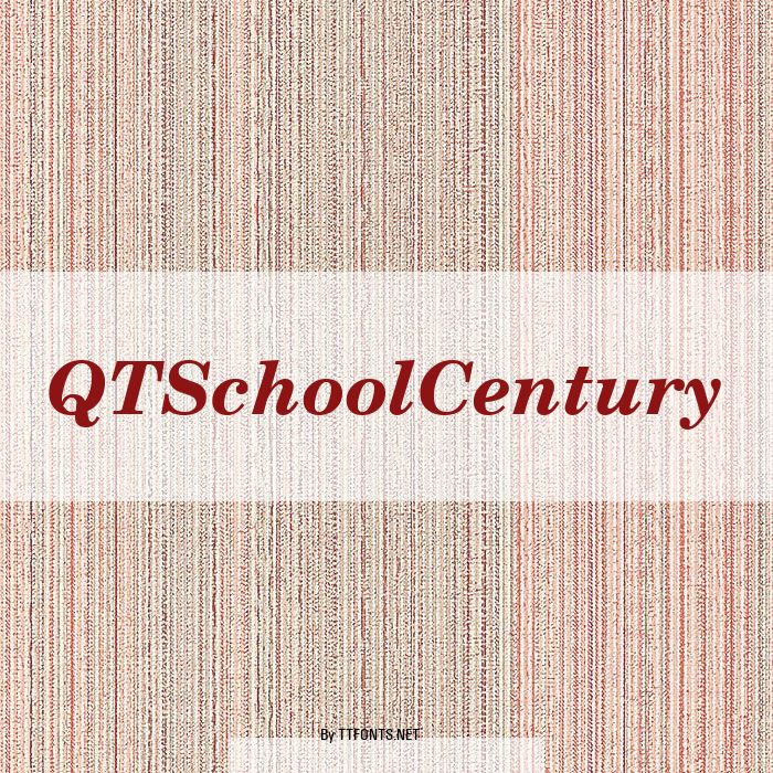 QTSchoolCentury example