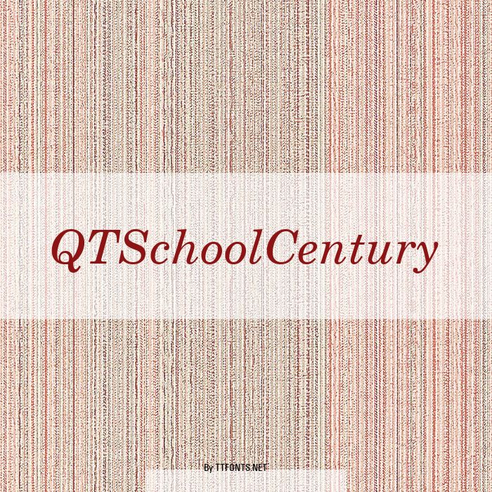 QTSchoolCentury example