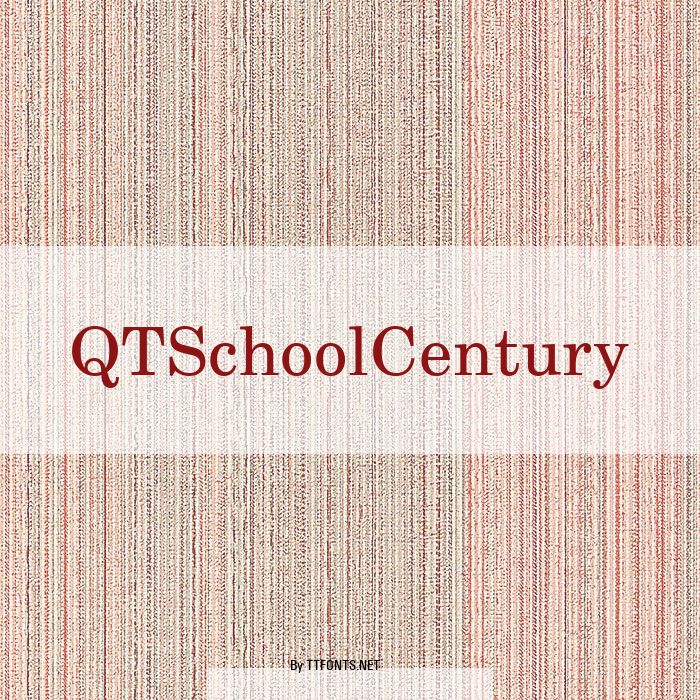 QTSchoolCentury example