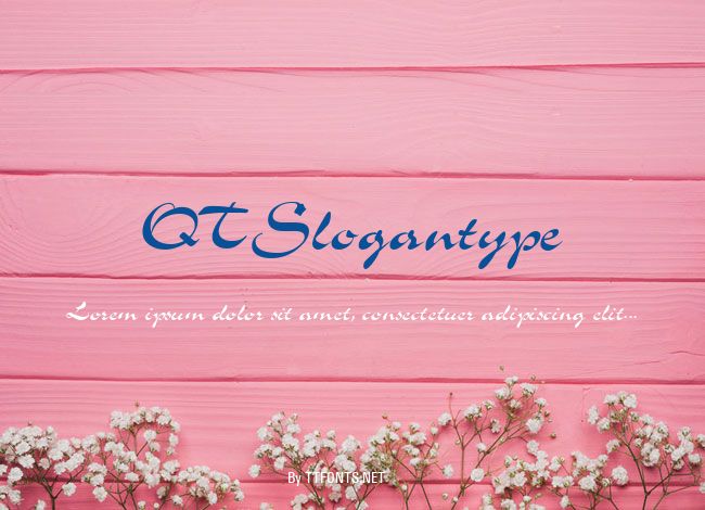 QTSlogantype example