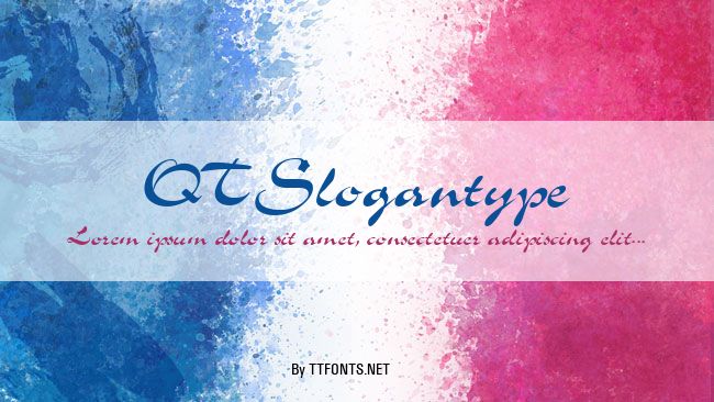 QTSlogantype example
