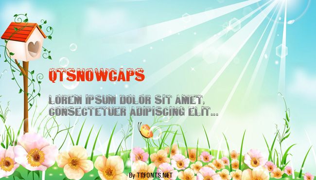 QTSnowCaps example