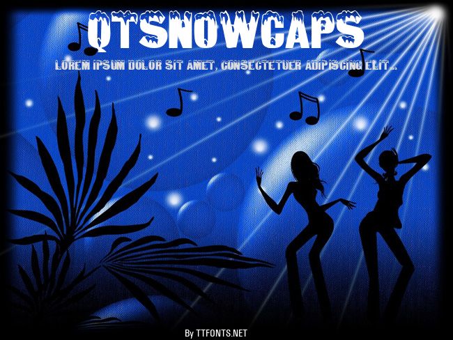 QTSnowCaps example