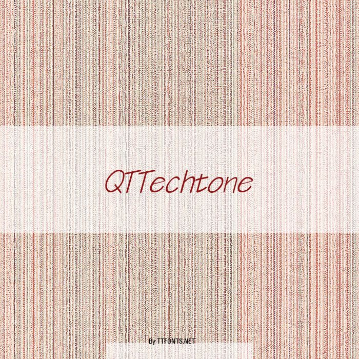 QTTechtone example