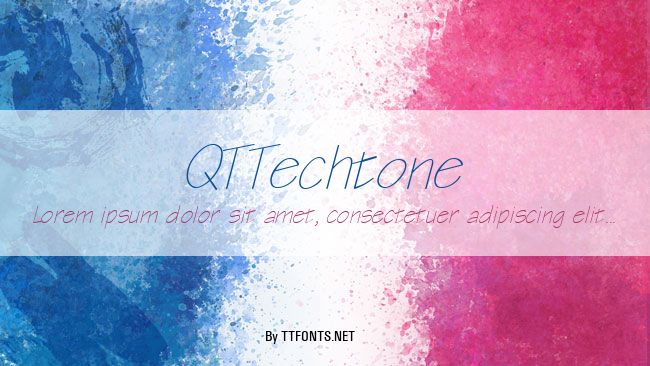 QTTechtone example