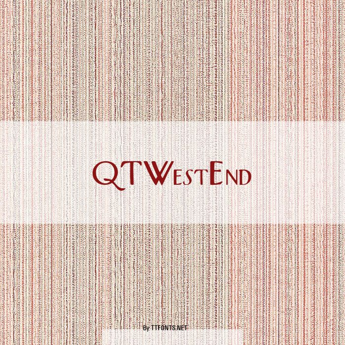 QTWestEnd example