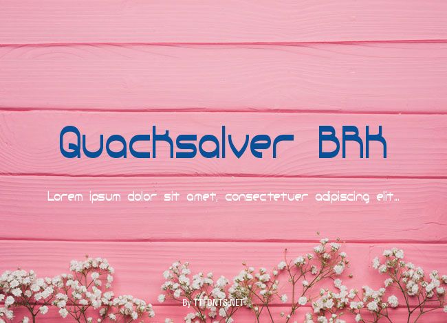 Quacksalver BRK example
