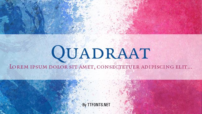 Quadraat example