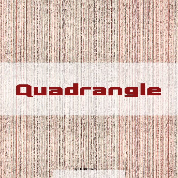 Quadrangle example