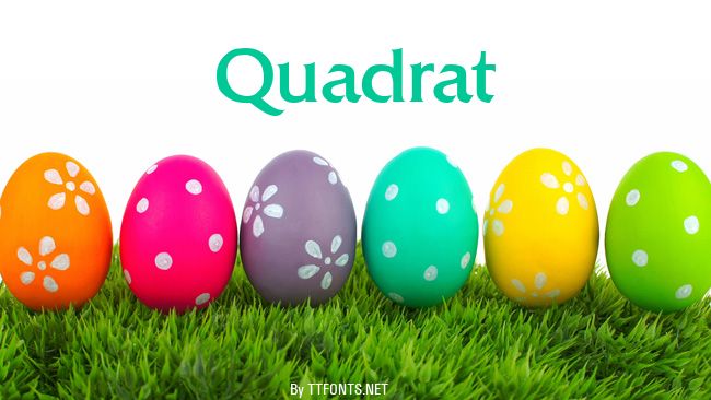 Quadrat example