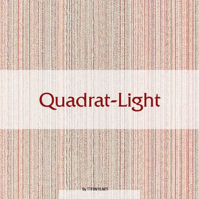 Quadrat-Light example