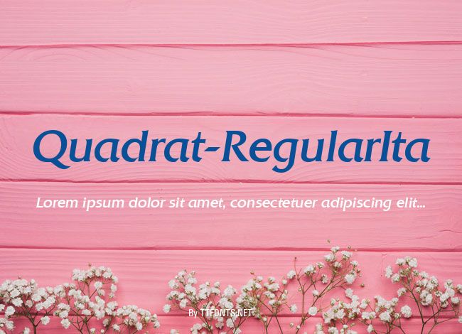 Quadrat-RegularIta example