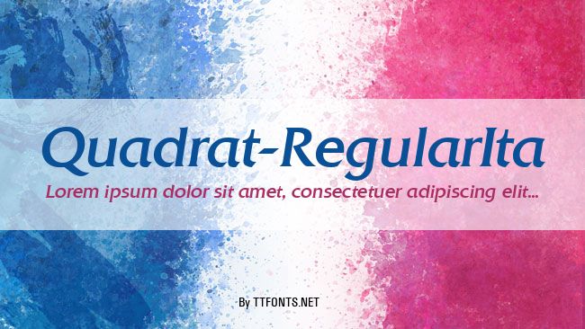 Quadrat-RegularIta example