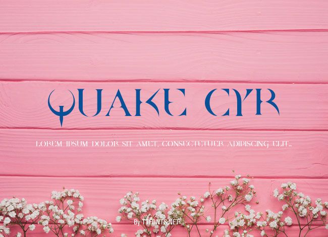 Quake Cyr example