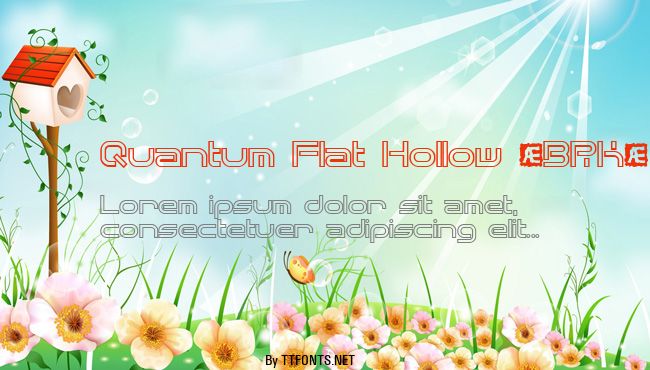Quantum Flat Hollow (BRK) example