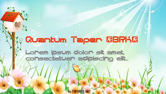 Quantum Taper (BRK) example