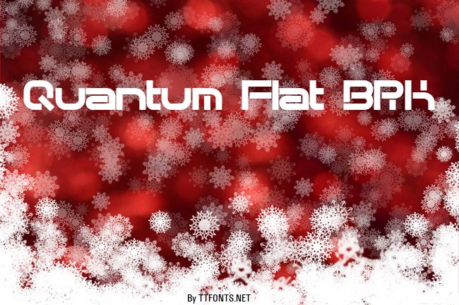 Quantum Flat BRK example