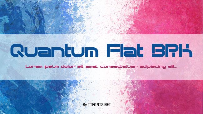 Quantum Flat BRK example