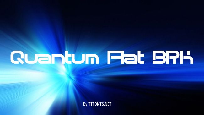 Quantum Flat BRK example