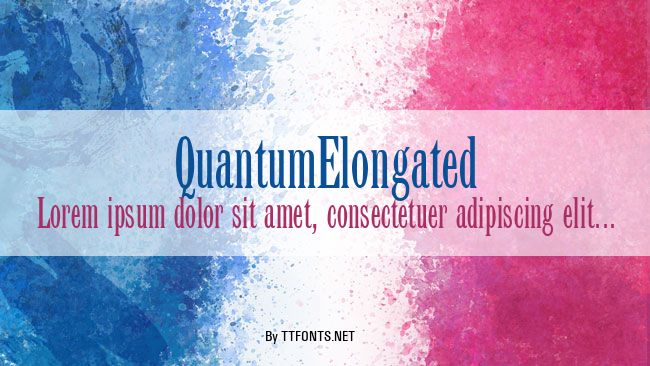 QuantumElongated example