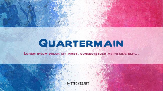 Quartermain example
