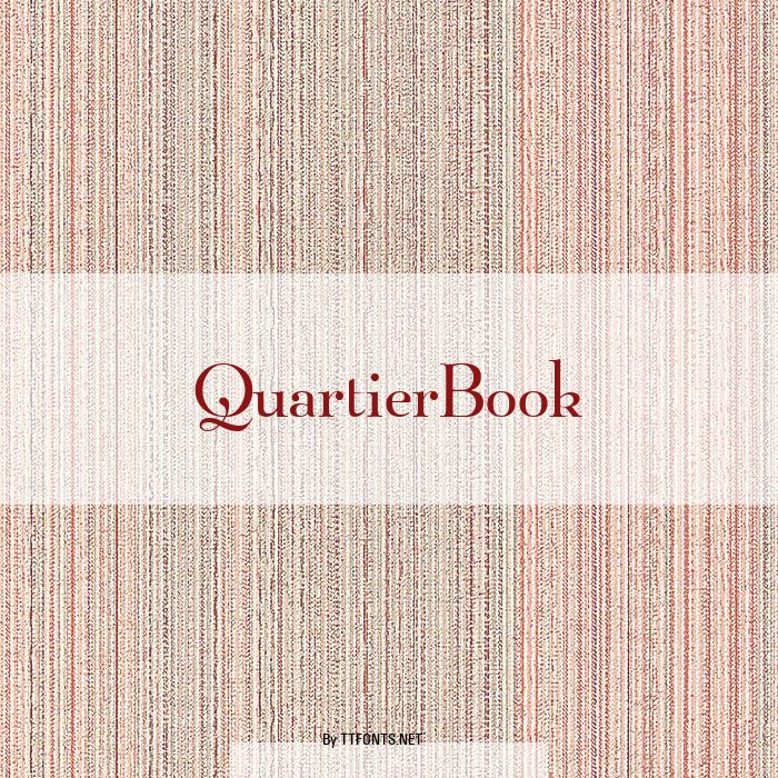 QuartierBook example