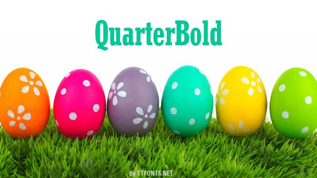 QuarterBold example