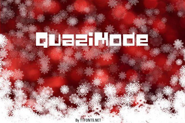 QuaziMode example