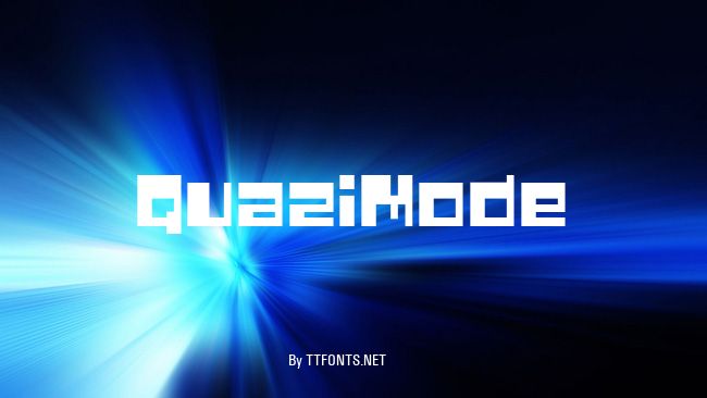 QuaziMode example