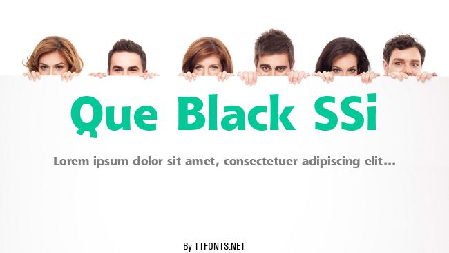 Que Black SSi example