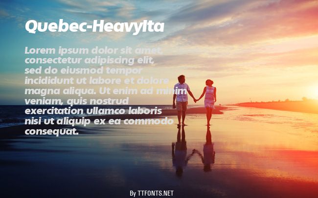 Quebec-HeavyIta example