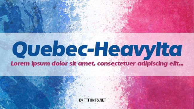 Quebec-HeavyIta example