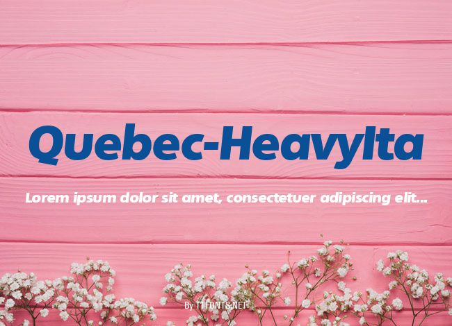 Quebec-HeavyIta example