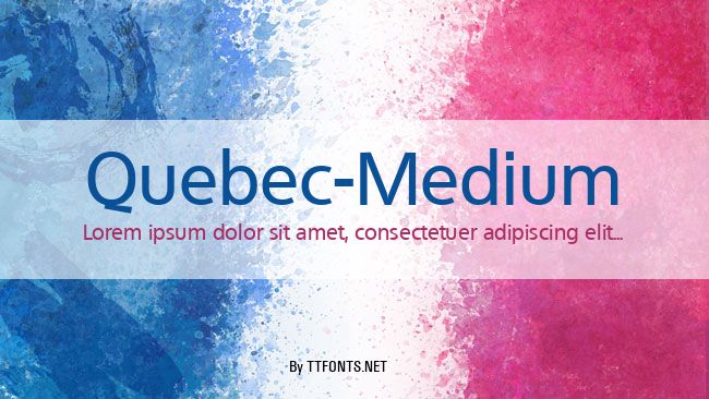 Quebec-Medium example