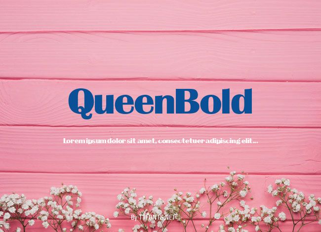 QueenBold example