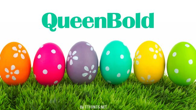 QueenBold example
