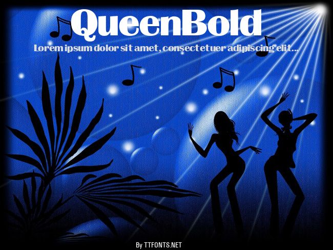 QueenBold example
