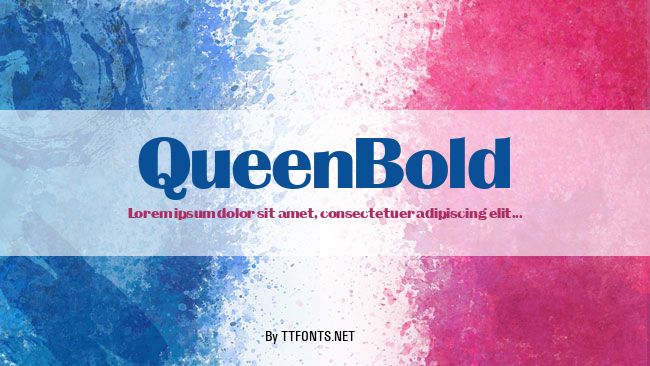 QueenBold example