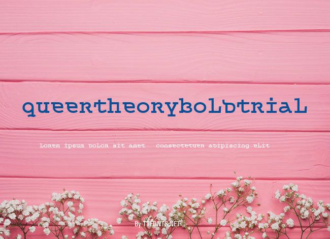 QueerTheoryBoldTrial example